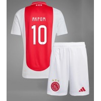 Ajax Chuba Akpom #10 Koti Peliasu Lasten 2024-25 Lyhythihainen (+ Lyhyet housut)